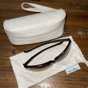 Oakley Unstoppable Polarized Sunglasses EUC + microbag & zipper case